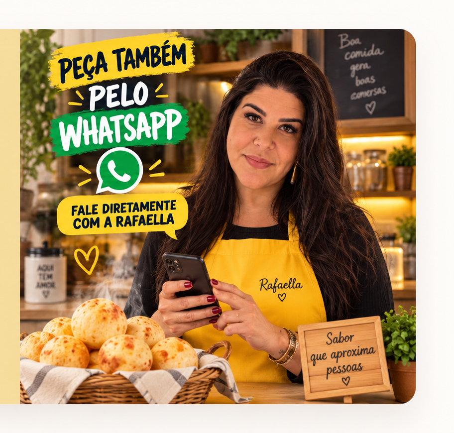 Peça pelo WhatsApp com Rafaella